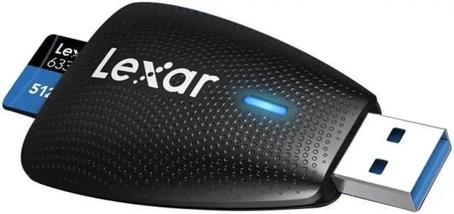 Alt view image 5 of 12 - Lexar LRW450UBNA USB Card Reader Mac and PC