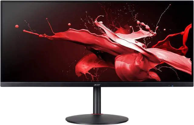 Alt view image 10 of 12 - Acer Nitro XV340CK 34" 144Hz 1ms IPS UWQHD 2K Gaming Monitor 3440 x 1440 Widescreen AMD FreeSync Technology 21:9, 2x HDMI, 2x DisplayPort, USB 3.0