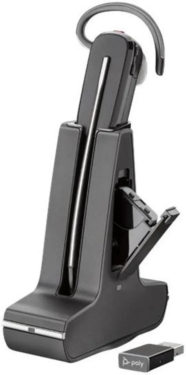 Alt view image 4 of 9 - PLANTRONICS 211204-01 Savi 8245 UC, S8245-M C, D200 USB-A, Unlimited TT, CONV, MOC, DECT 6.0, NA
