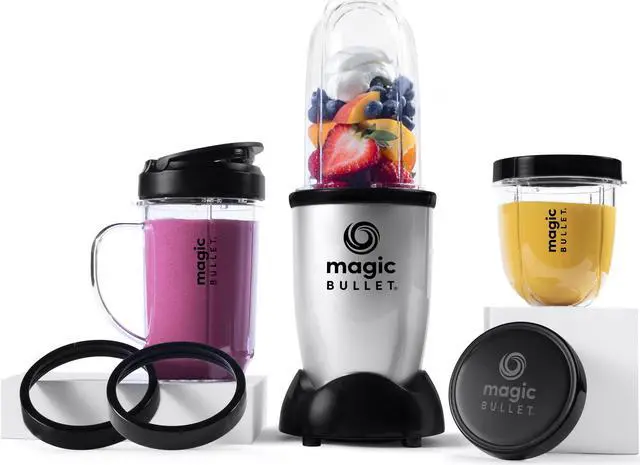 Alt view image 5 of 5 - NutriBullet 1200 Watts Blender Combo with Single Serve Cups, Silver