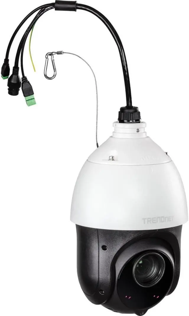 Alt view image 9 of 15 - TRENDnet Indoor/Outdoor 2MP 1080p PoE+ IR PTZ Speed Dome Network Camera