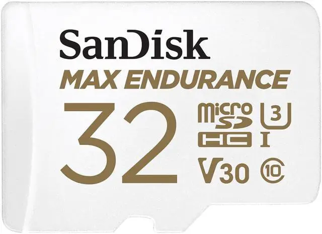 Alt view image 2 of 3 - SanDisk MAX ENDURANCE 32 GB Class 10/UHS-I U3 microSDHC 1 Pack SDSQQVR032GAN6IA