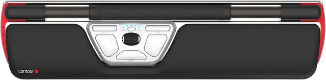 Alt view image 12 of 20 - Contour Design Contour RollerMouse RM-RED-WL Wireless Rollerbar Mouse Black