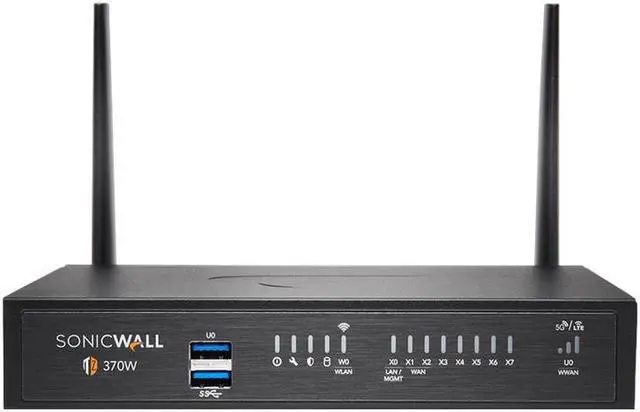 Alt view image 2 of 7 - SonicWall TZ370W Wireless Firewall (Gen 7) w/ Secure Upgrade Plus (3-Year Advanced Protection Security Suite) | 02-SSC-6835