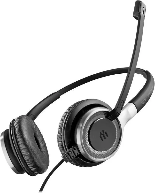 Alt view image 2 of 3 - Sennheiser Enterprise Solution 615104280663 SC660 TC VOIP Telephone Headset