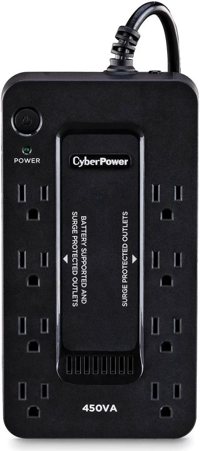 Alt view image 12 of 13 - Cyber Power SE450G UPS - 450 VA - 260 Watts - 8 Outlets