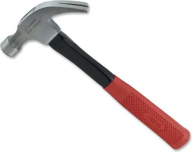 Alt view image 2 of 5 - Great Neck 16oz Claw Hammer w/High-Visibility Orange Fiberglass Handle HG16C