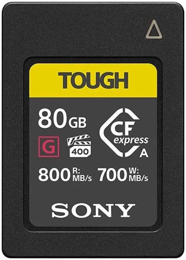 Alt view image 4 of 15 - Sony TOUGH 80GB CFexpress Type A Memory Card #CEAG80T