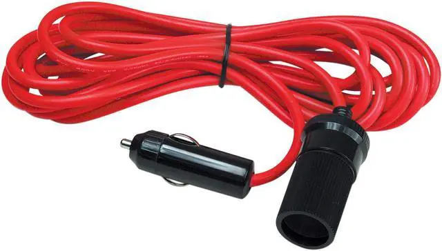 Alt view image 3 of 8 - ROADPRO RP-203EC Extension Cord,Auto Travel,12V,12 ft.