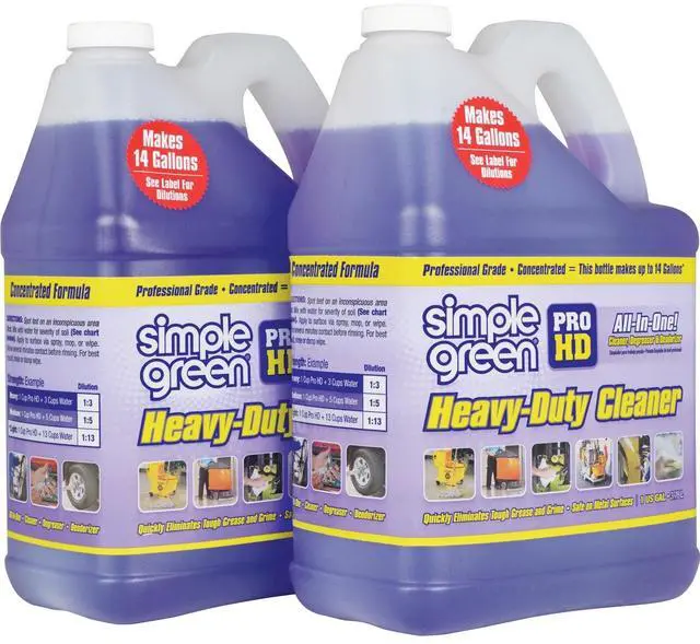 Alt view image 5 of 12 - Simple Green Pro HD Heavy-Duty Cleaner 1Gal 2/CT Purple 213421