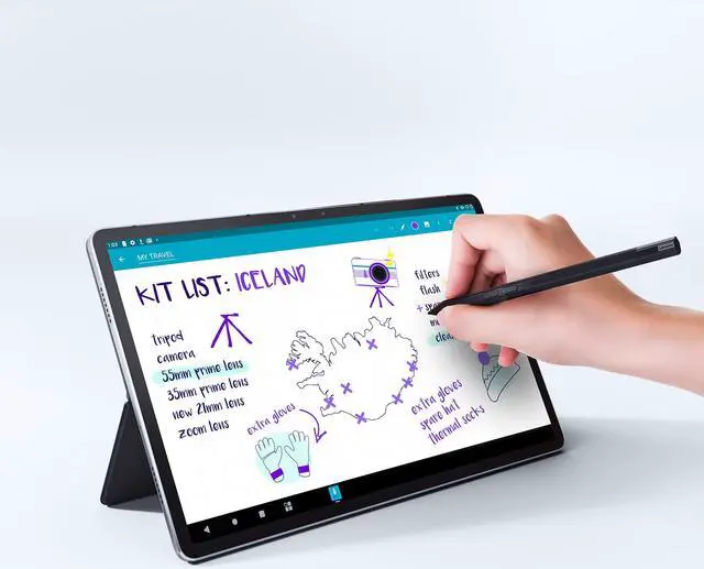Alt view image 9 of 10 - Lenovo Tab P11 Pro Tablet, 11.5" Touch 350 nits, 6GB, 128GB, Android 10 w/ Lenovo Precision Pen 2