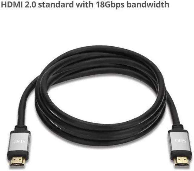 Alt view image 2 of 8 - SIIG 8' 4K High Speed HDMI Cable 18GBPS Bandwidth
