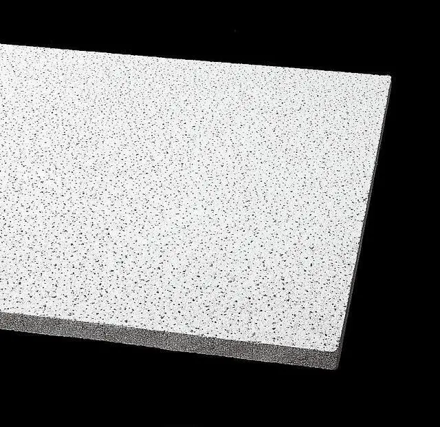 Main image of Fine Fissured Acoustical Infill Ceiling Tiles Non-Directional Square Lay-In 0.94" 24" x 48" x 0.75" White 8/Carton 1714