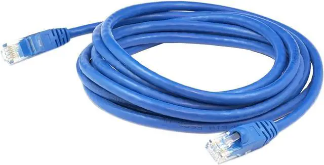 Alt view image 2 of 10 - AddOn 20ft Cat6A Snagless UTP Network Patch Cable Blue ADD20FCAT6ABE