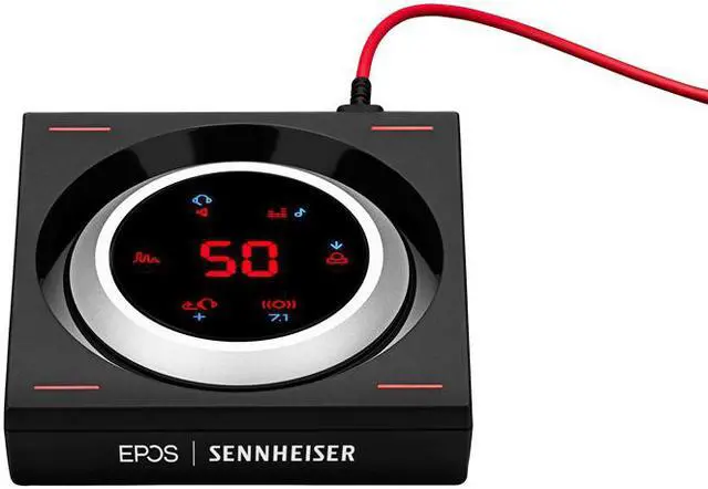 Alt view image 3 of 10 - EPOS Sennheiser GSX 1000 7.1 Surround Sound External USB Sound Card