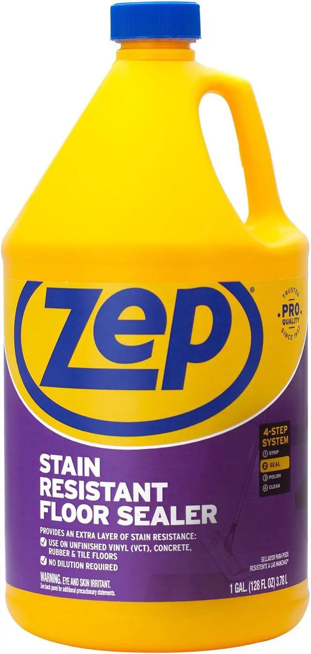 Alt view image 5 of 5 - Zep Stain Resistant Floor Sealer 1 EA