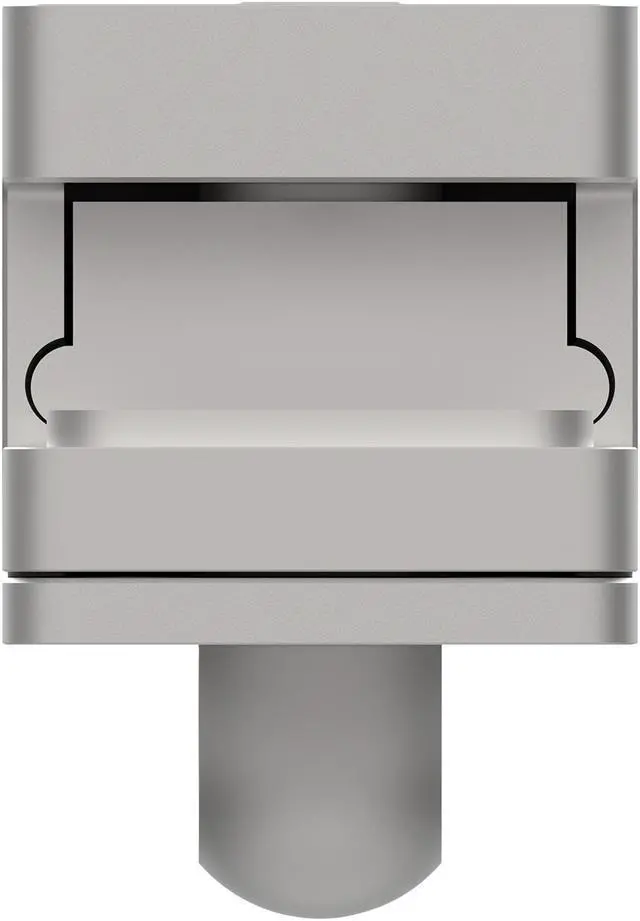 Alt view image 6 of 12 - Belkin Security Cable Lock Adapter for Mac Pro for Security Mac Pro Stainless Steel F8E969BT