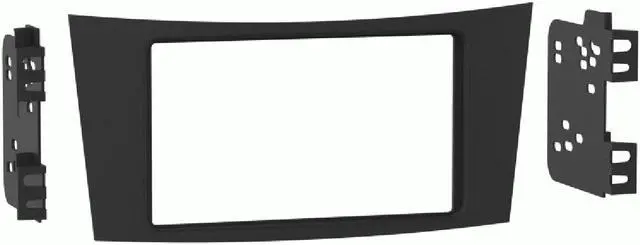Alt view image 6 of 7 - Metra 95-8732B Double DIN Car Stereo Dash Kit 2003 2009 Mercedes Benz E-Class