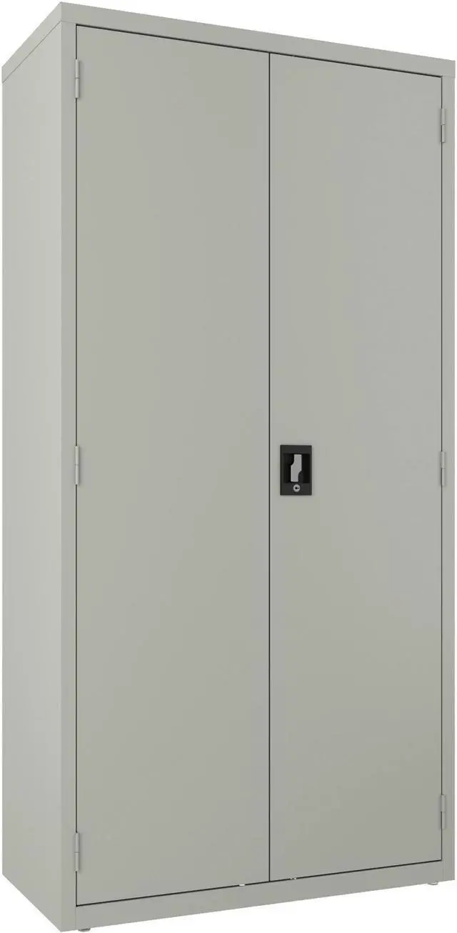 Main image of Lorell Wardrobe Cabinet, w/2 Shelves/Hang Rod, 36"x18"x72" , LGY (LLR03089)