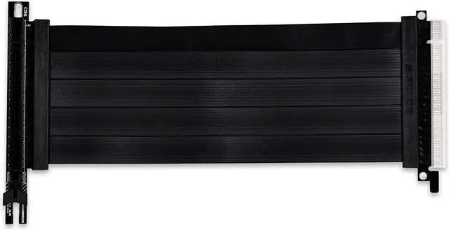 Alt view image 4 of 8 - LIAN LI Premium PCI-E 16X  4.0 Black Extender Riser Cable 200mm Black (PW-PCI-420)