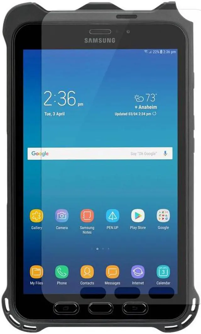 Alt view image 2 of 5 - Targus Tempered Glass Screen Protector for Samsung Galaxy Tab Active3 AWV341TGLZ