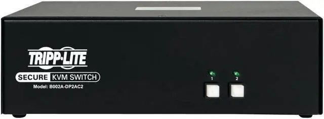 Alt view image 2 of 15 - Tripp Lite 2-Port NIAP PP3.0-Certified DisplayPort KVM Switch B002ADP2AC2