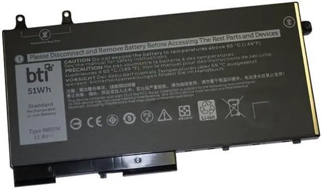Alt view image 2 of 4 - Battery Technology Inc. Battery R8D7NBTI