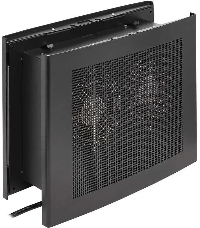 Alt view image 2 of 16 - Tripp Lite Wiring Closet Exhaust Fan 475 CFM NEMA 5-15P Input Black SRCLOSETFAN