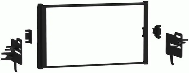 Alt view image 4 of 5 - Metra 108-TO5HG Double DIN Dash Kit For Toyota Corolla 2020 - 2021 Black