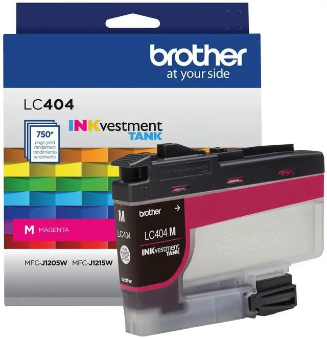 Alt view image 3 of 10 - Brother LC404MS INKvestment Ink 750 Page-Yield Magenta