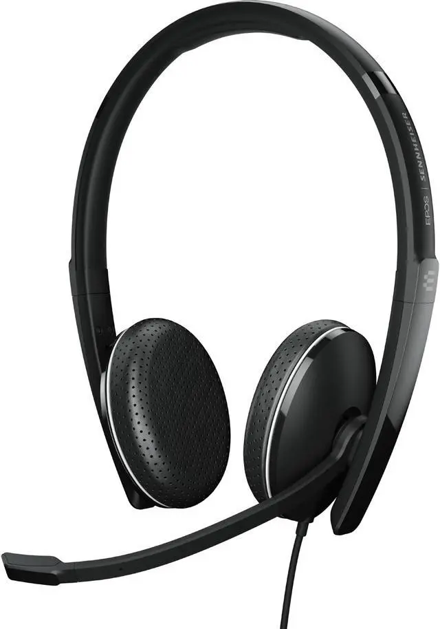 Alt view image 10 of 20 - EPOS I Sennheiser ADAPT 165 USB II Stereo On Ear Mobile Headset Black (1000916)