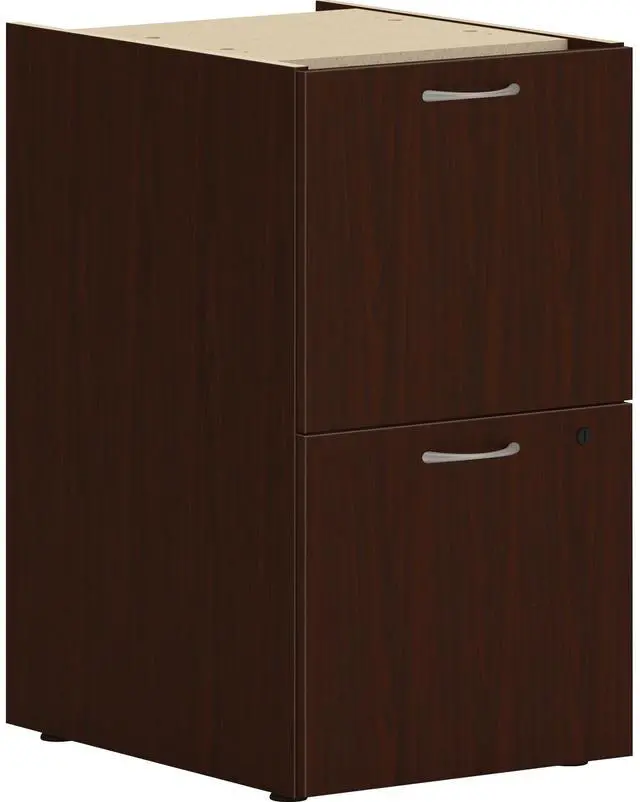 Alt view image 3 of 3 - HON 10500 Series Sterling Ash Laminate Desking - 66" x 30" x 29.5" - 2 x Box...