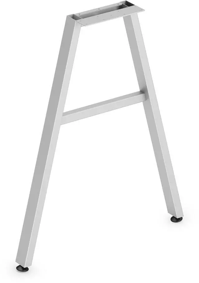 Alt view image 2 of 3 - HON Mod 24" Base Desk Silver LPLLEG24ASVR