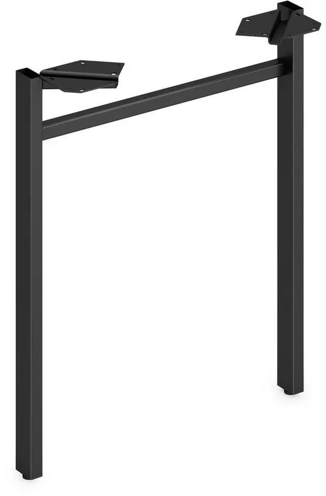 Alt view image 2 of 3 - HON Mod 24" U-Shaped Desk Base Black LPLLEG24UBLK