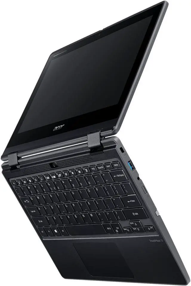 Alt view image 8 of 20 - Acer TravelMate Spin B3 B311R-31 TMB311R-31-C8GZ 11.6" Touchscreen 2 in 1 Notebook - HD - 1366 x 768 - Intel Celeron N4020 Dual-core (2 Core) 1.10 GHz - 4 GB RAM - 64 GB Flash Memory - Windows 10