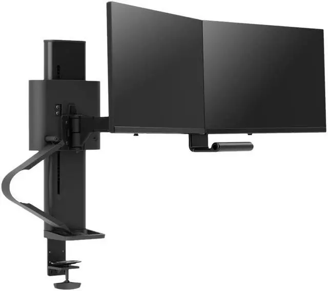 Alt view image 4 of 5 - Ergotron TRACE Desk Mount for Monitor LCD Display Matte Black 45631224