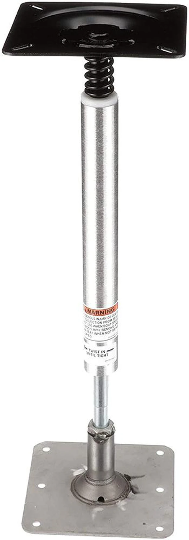 Alt view image 3 of 11 - ATTWOOD PEDESTAL KIT 13" POST 7" X 7" SS BASE PLATE THREADED
