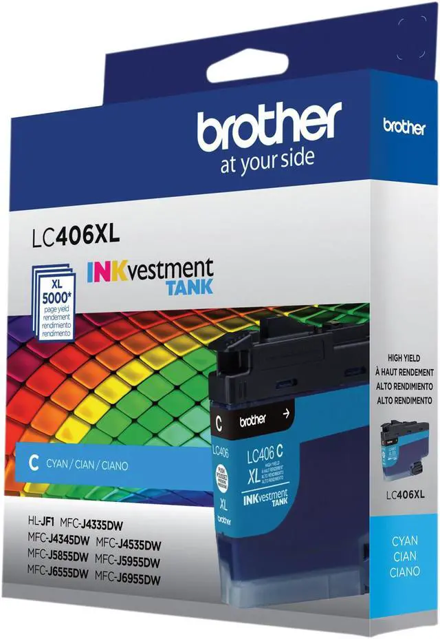 Alt view image 3 of 11 - LC406XLCS INKvestment High-Yield Ink 5000 Page-Yield Cyan