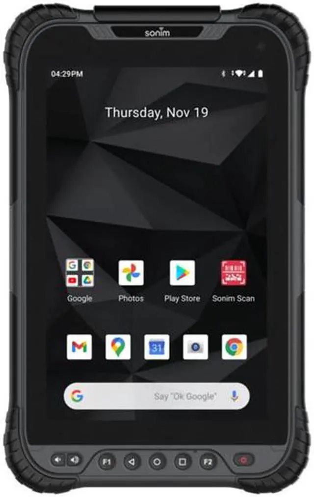 Alt view image 7 of 7 - Sonim RS80 Tablet | Smart Rugged Barcode Scanner (Factory Unlocked) 8.0" Touchscreen | Built-In High-Speed Tag Scan Software | 4G LTE  | 64GB + 4GB RAM | Removable 8,200mAh Battery