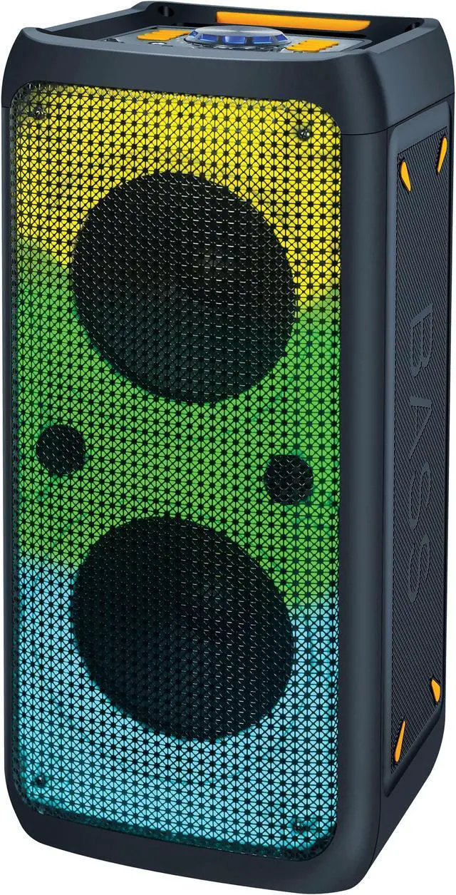 Alt view image 4 of 14 - SuperSonic IQ-7028DJBT 2 x 8" Portable Bluetooth Speaker with True Wireless Technology