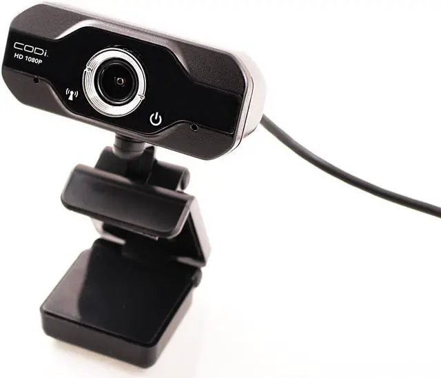 Alt view image 8 of 19 - CODi Aquila HD 1080P Fixed Focus Webcam Black (A05024)