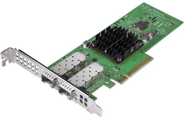 Alt view image 2 of 5 - Broadcom P210P Dual-Port 10 Gb/s SFP+ Ethernet PCI Express Network Interface Card; RoHS-compliant, Halogen-Free | BCM957412A4120AC