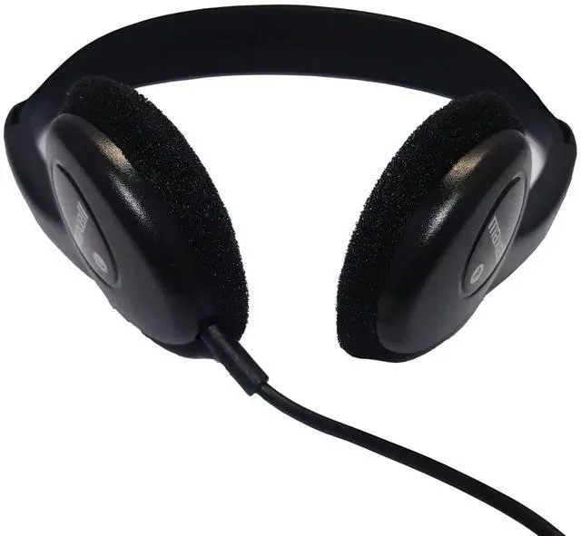 Alt view image 6 of 16 - Maxell 199845 6 ft. Cord Adjustable Headband Wired Headphones