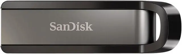 Alt view image 2 of 4 - SanDisk Extreme Go USB 3.2 Drive - 128 GB - USB 3.2 - 395 MB/s Read Speed - 180 MB/s Write Speed - 128-bit AES - Lifetime Warranty