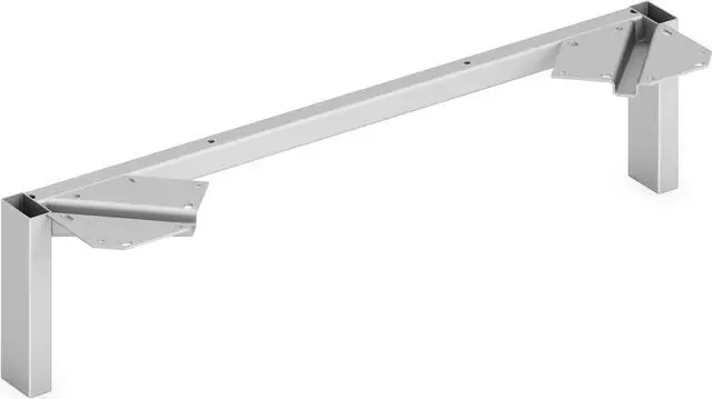 Alt view image 2 of 2 - HON Mod 7" Metal Credenza Leg Support Silver LPLSL30SVR