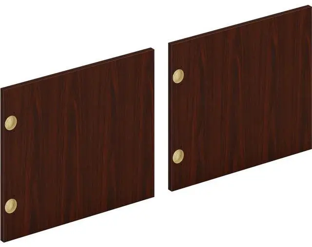 Main image of HON Mod Doors for Hutch and Wall Mounted Storage Traditional Mahogany LDR72LMLT1