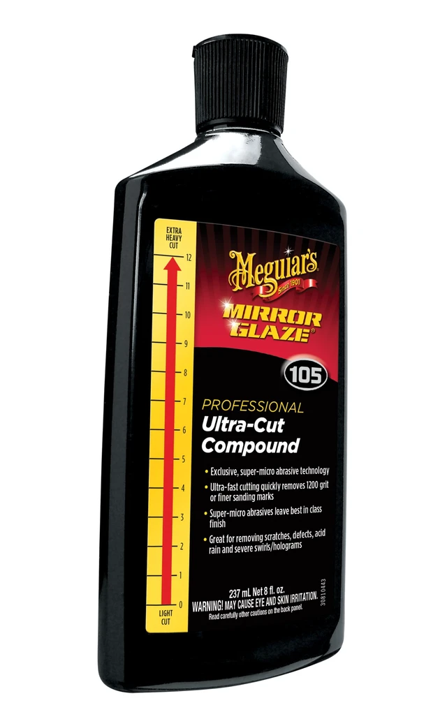 Alt view image 5 of 5 - Meguiars M10508 Ultra Cut Compound - 8 Oz.