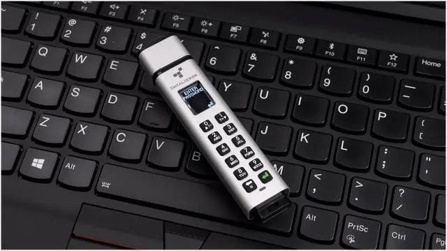 Alt view image 2 of 2 - DataLocker K350 64GB Encrypted USB Drive SK350064FE