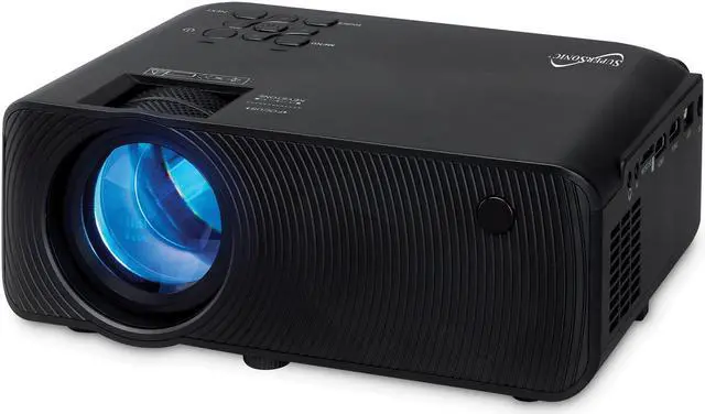 Alt view image 2 of 8 - Superesonic SC-82P Home Theater Projector with Bluetooth