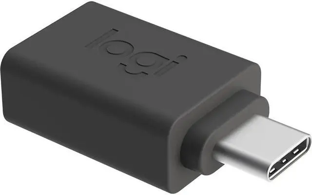 Alt view image 4 of 10 - Logitech USB-C to A Adaptor 956000028